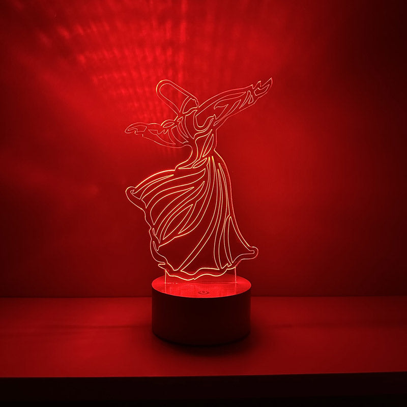 3-D Semazen LED Table Lamp
