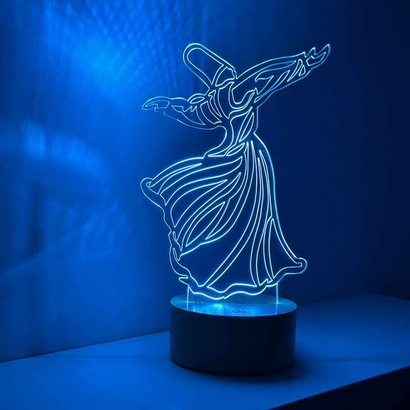 3-D Semazen LED Table Lamp