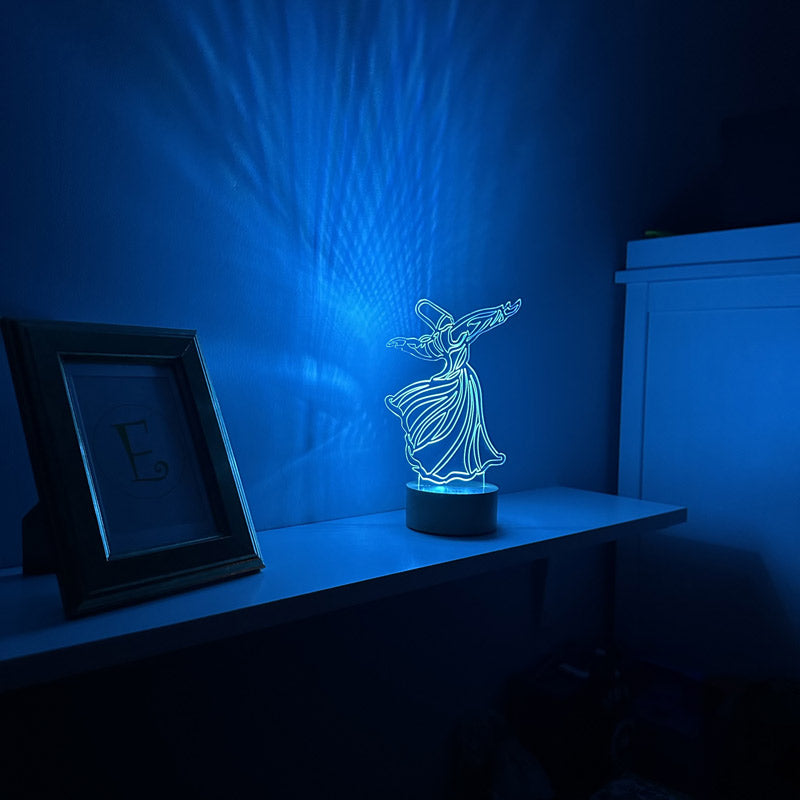 3-D Semazen LED Table Lamp