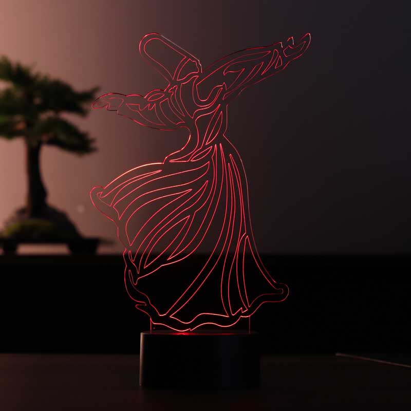 3-D Semazen LED Table Lamp