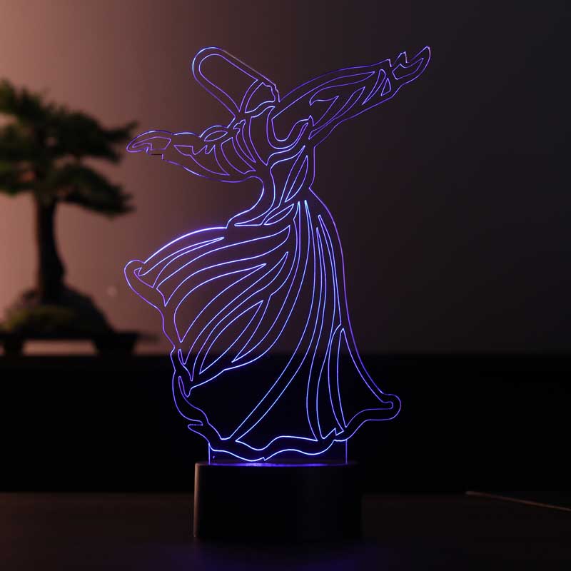 3-D Semazen LED Table Lamp