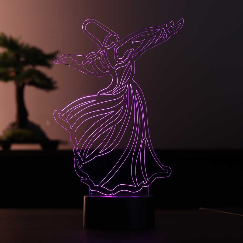 3-D Semazen LED Table Lamp