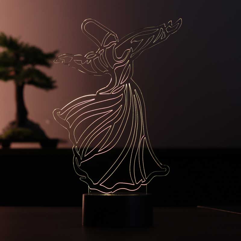 3-D Semazen LED Table Lamp