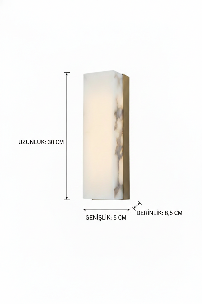 Liora Corner Mermer Aplik