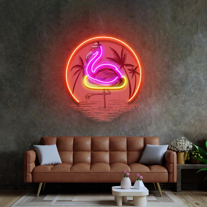 Flamingo Yaz Neon Lamba | ByLamp