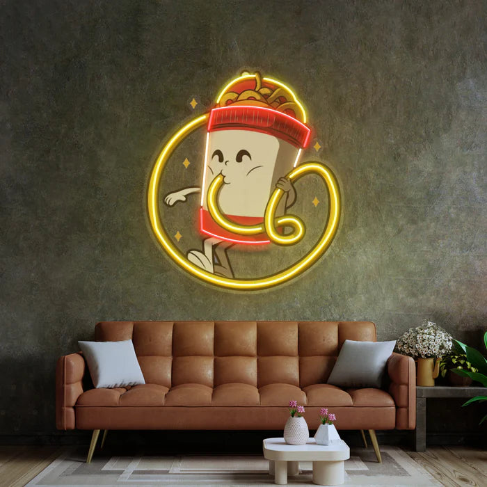 Kap Noodle Neon Lamba | ByLamp