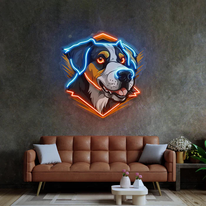 Maskot Köpek Neon Lamba | ByLamp