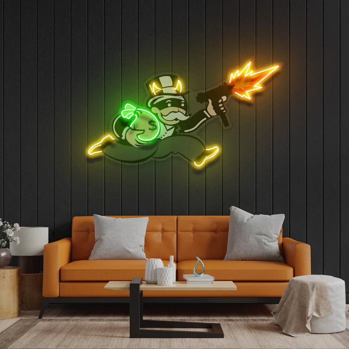 Monopoly Neon Lamba | ByLamp