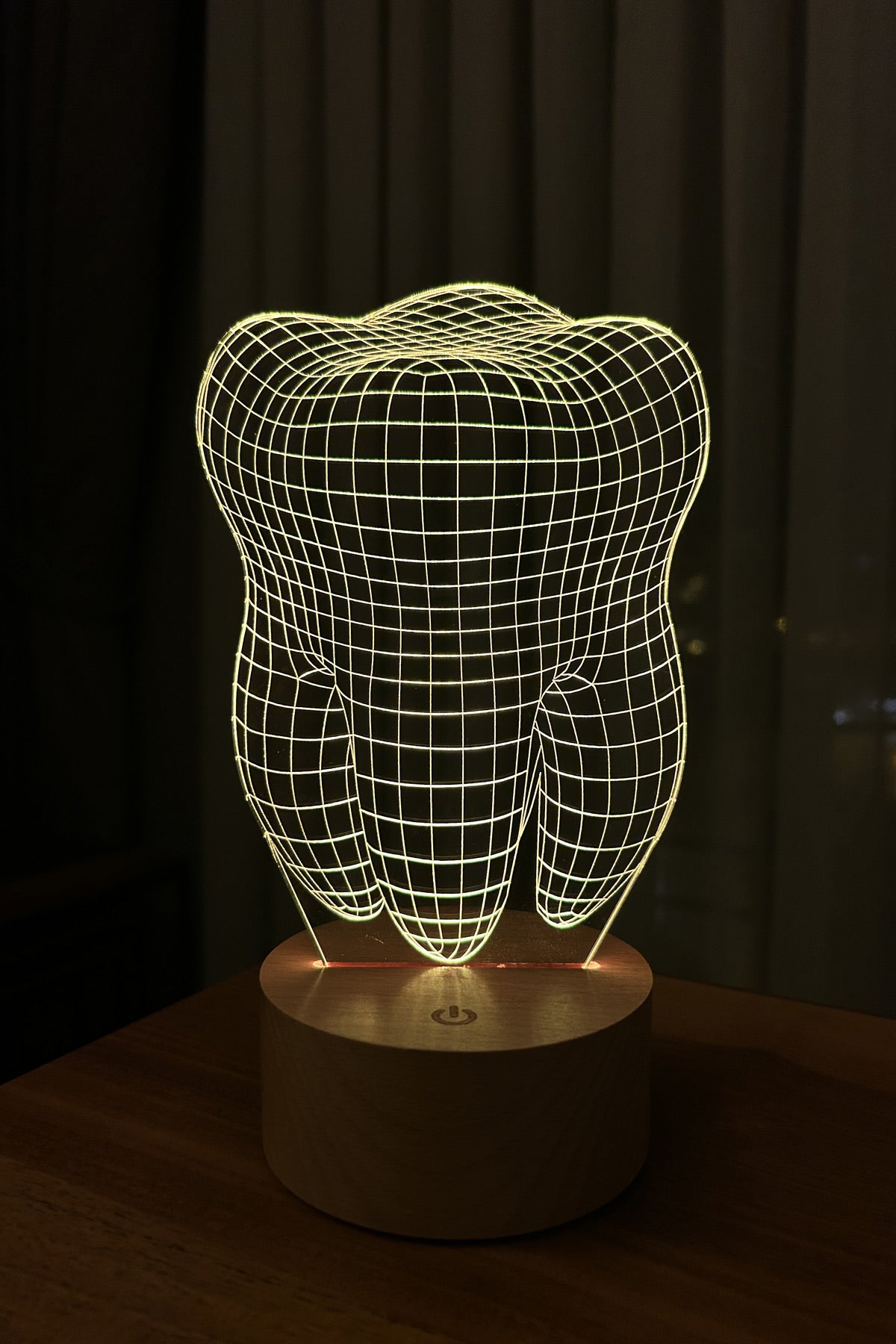 3D Tooth Night Light