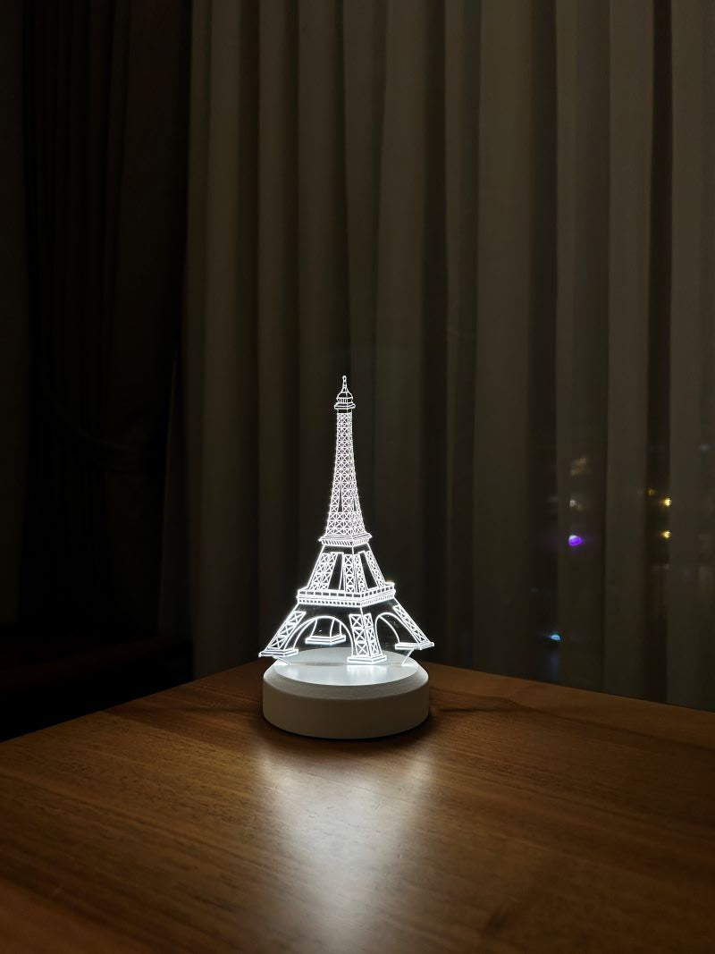 Lámpara Eiffel 3-D