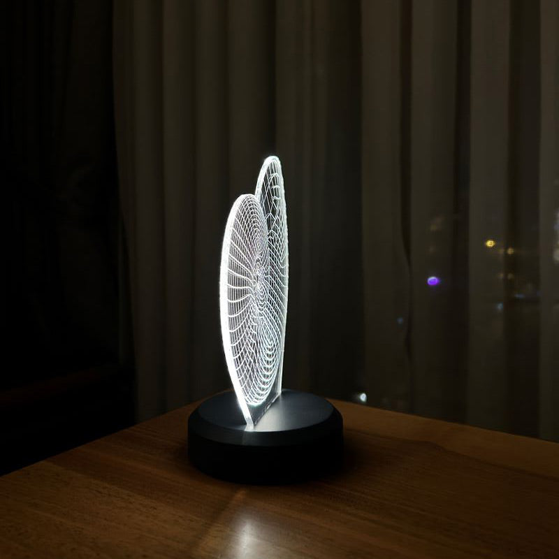3D Schnecke Shell Led Lampe