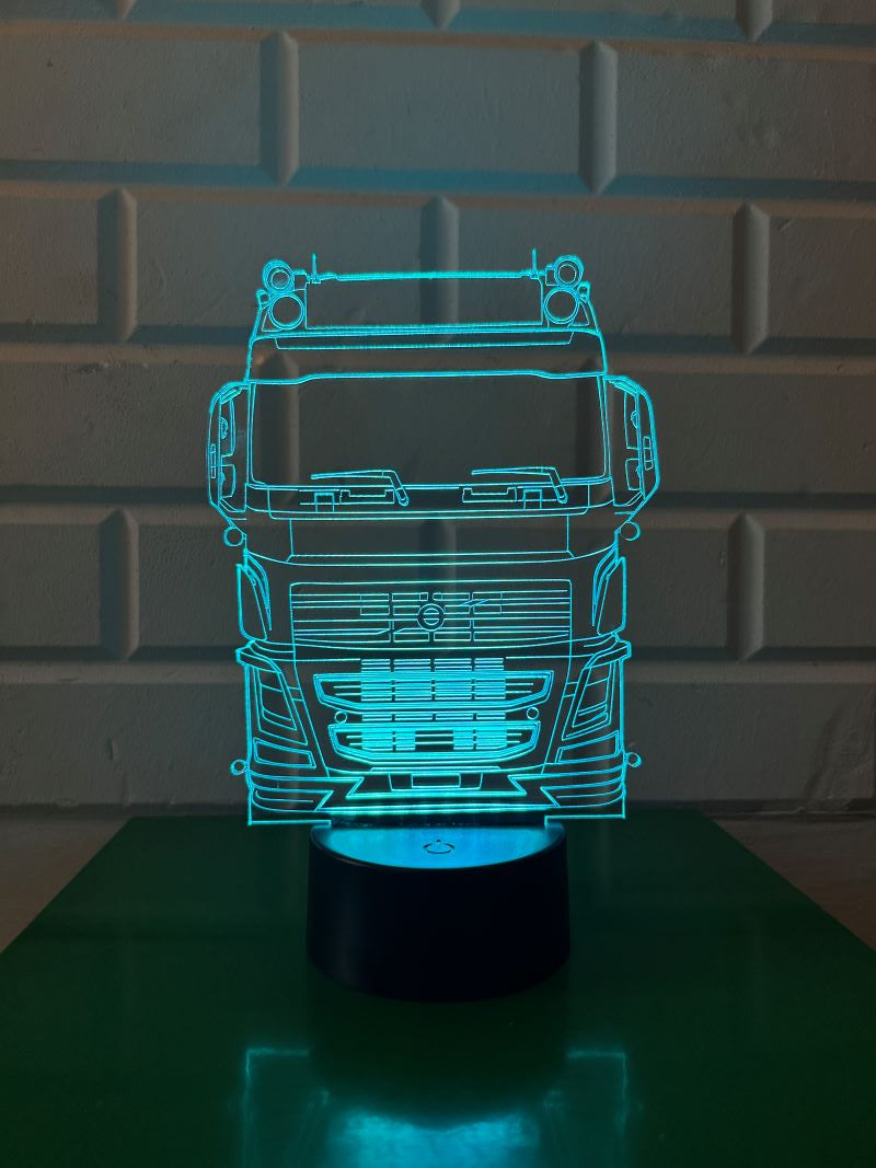 Truck Figured Decorative Gift Led Table Lamp | BYLAMP