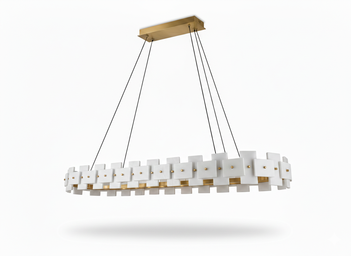 Omega Mermer Sarkıt Avize