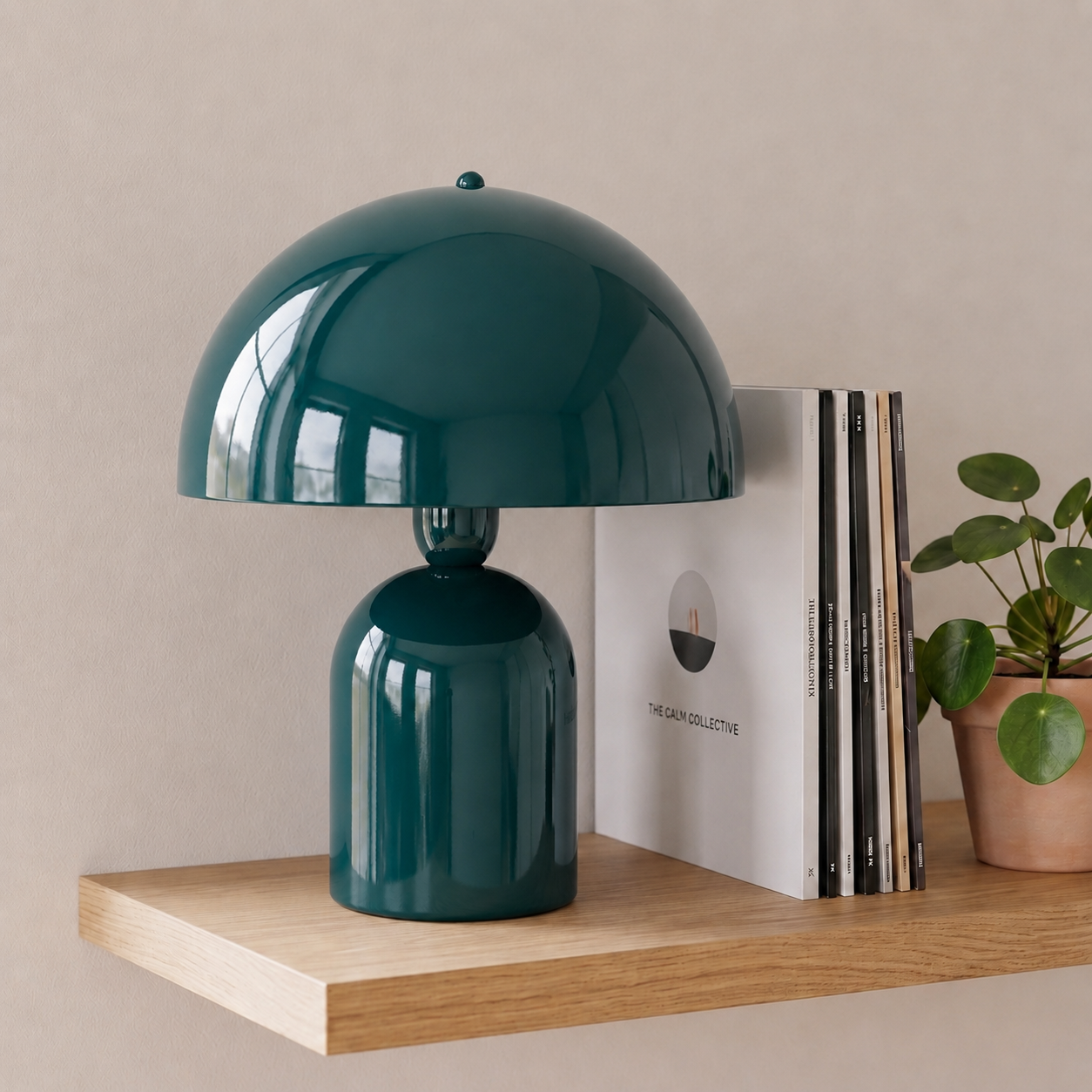 Soho Yarış Yeşili Metal Masa Lambası | ByLamp