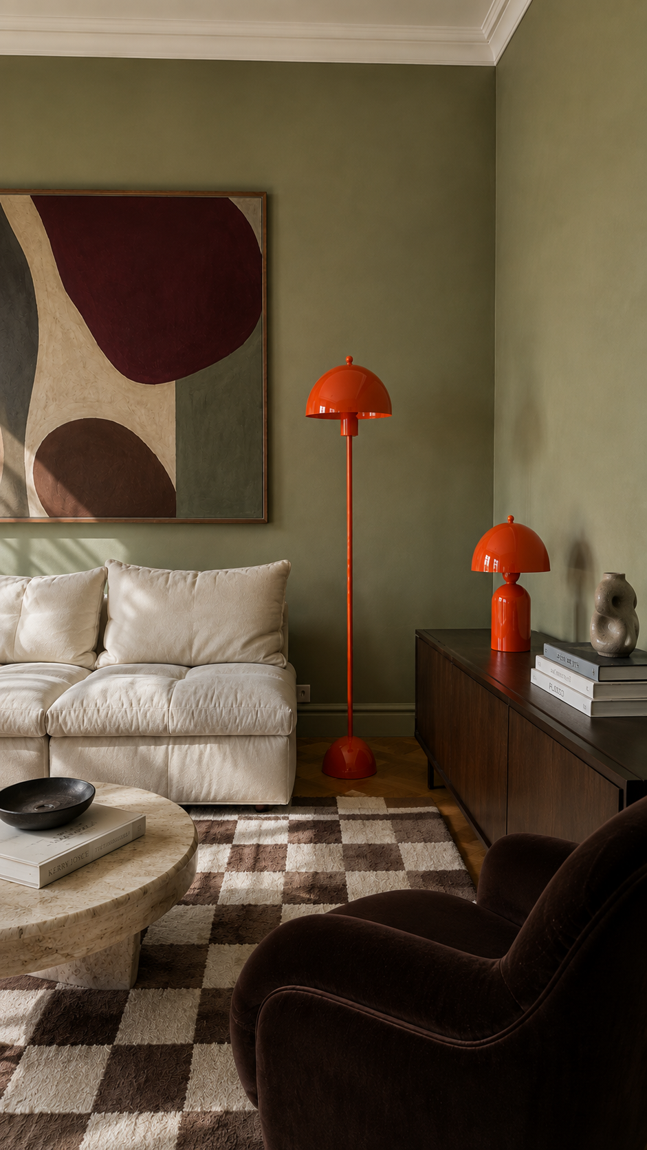 Soho Turuncu Metal Lambader | ByLamp