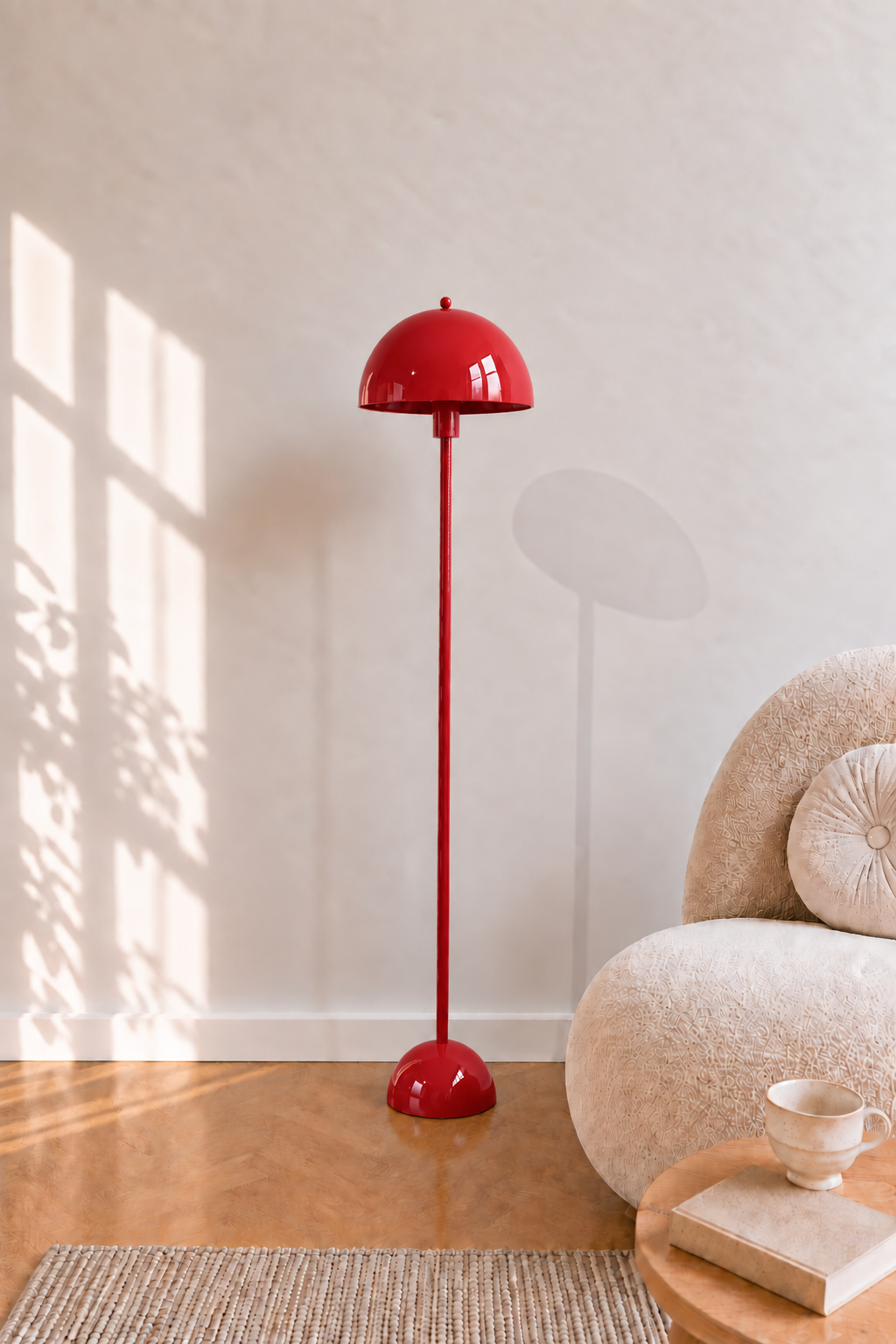 Soho Kırmızı Metal Lambader | ByLamp