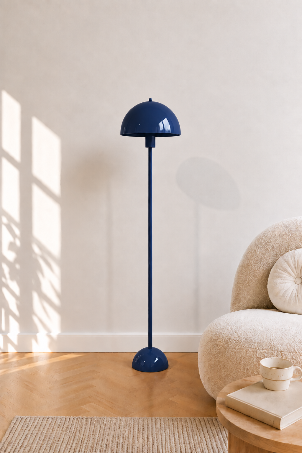 Soho Lacivert Metal Lambader | ByLamp