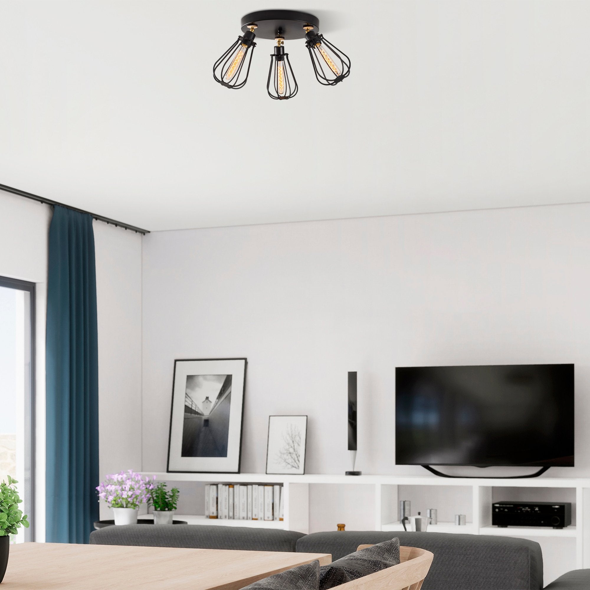 Fetiye N 1119 Tel Plafonyer Aydınlatma | ByLamp