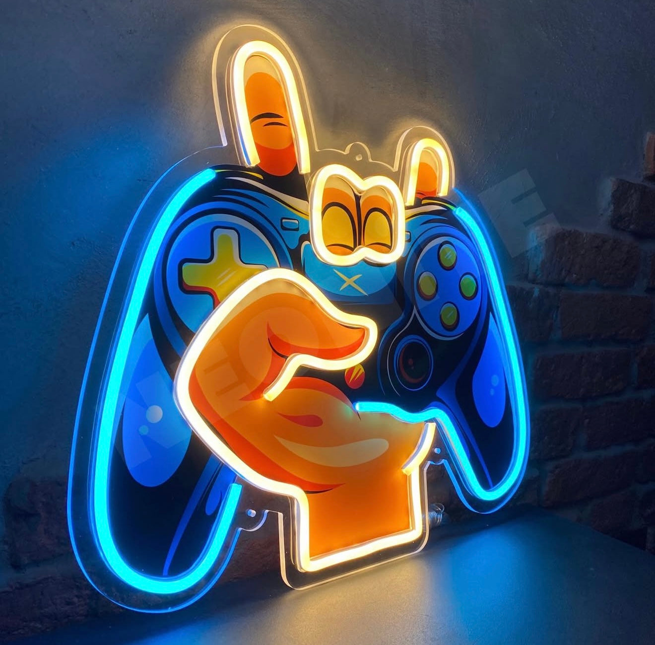 Oyun Kontrolcüsü Neon Lamba | ByLamp