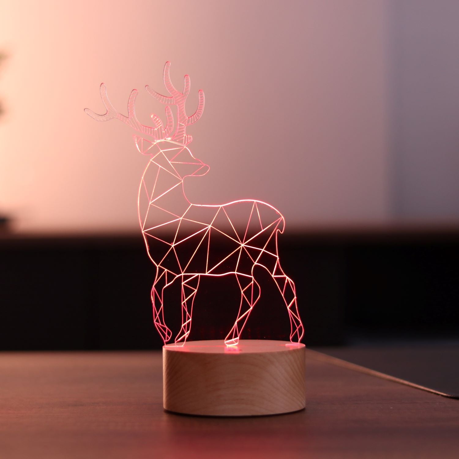 3D Deer Led Table Lamp