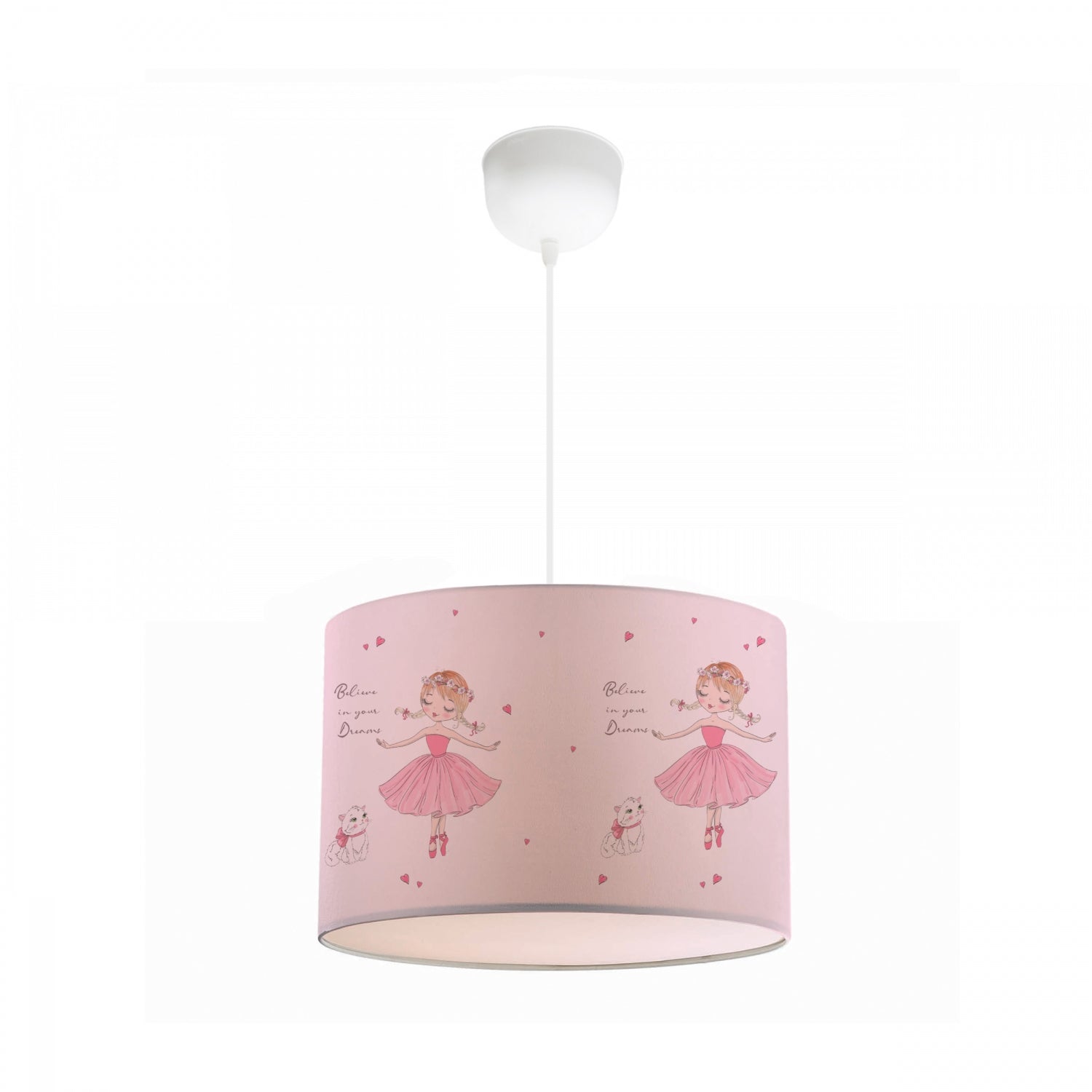 Fabric Printed Children's Room Pendant Lamp 28 | ByLamp