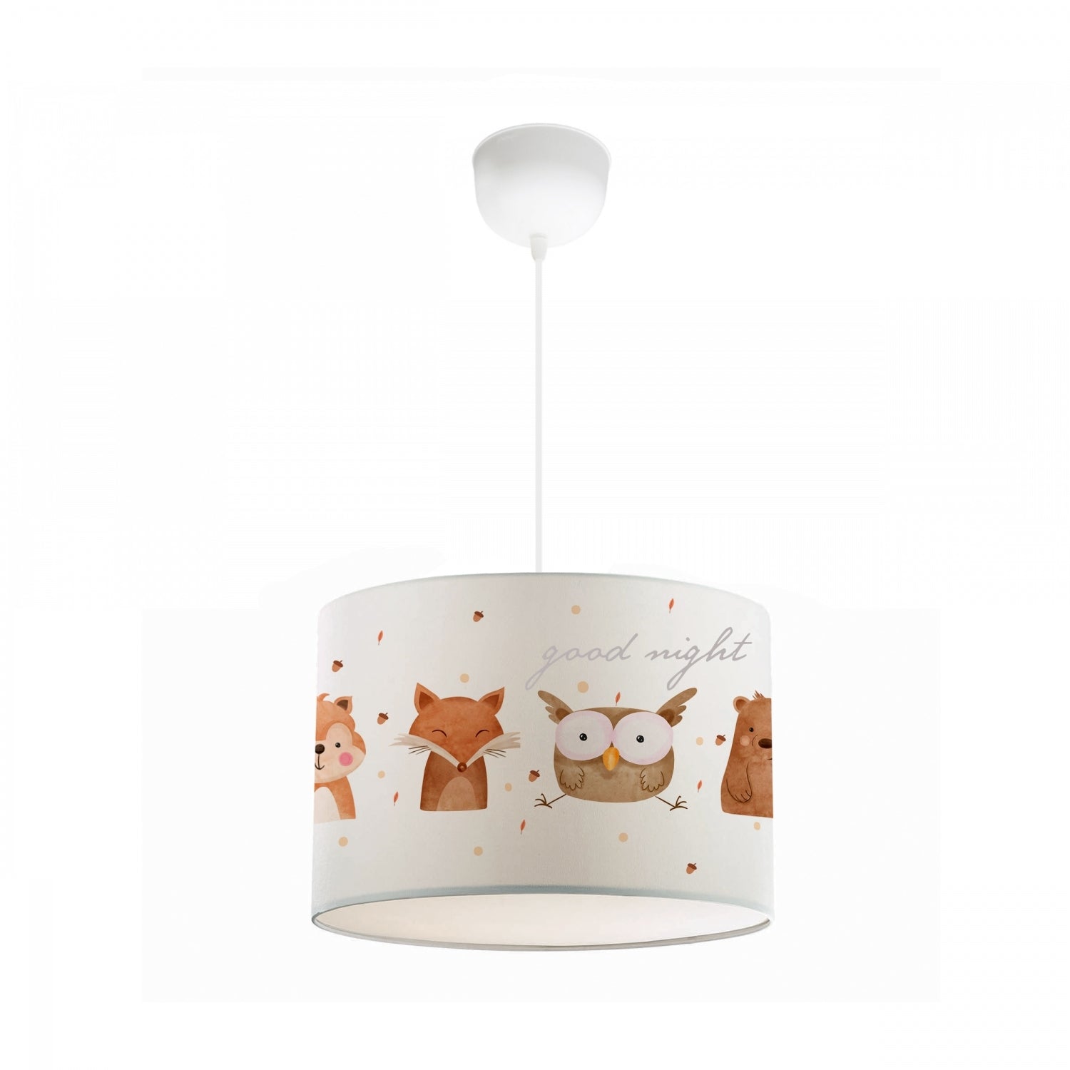 Animals Fabric Printed Children's Room Pendant Lamp 28 | ByLamp