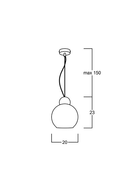 Globe Mat Pirinç Bal 40 cm Cam Sarkıt Aydınlatma | ByLamp