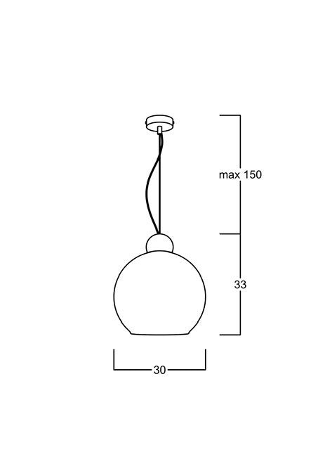 Globe Mat Pirinç Füme 25 cm Cam Sarkıt Aydınlatma | ByLamp