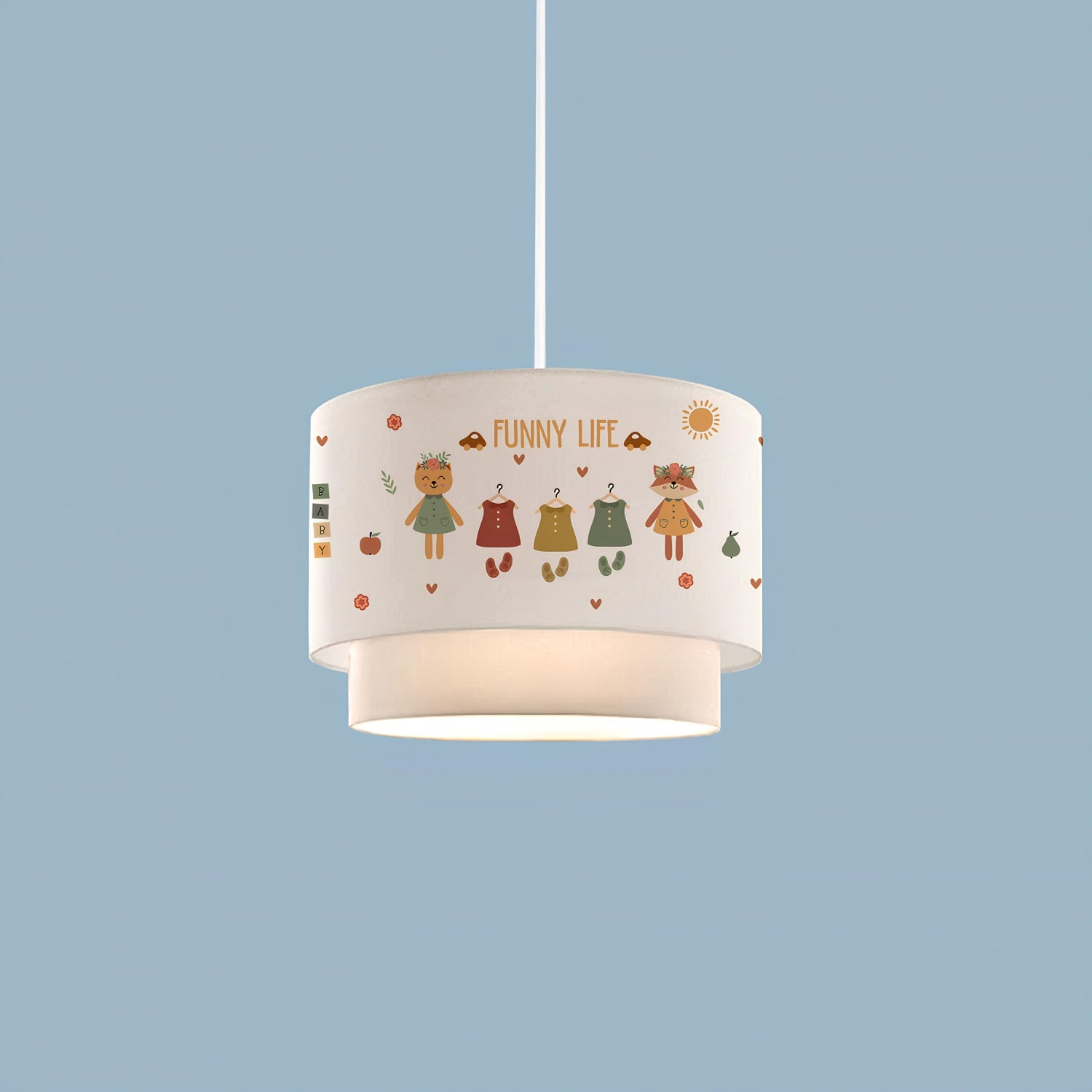 Modern Pasta Funny Life Pendant Lamp | ByLamp