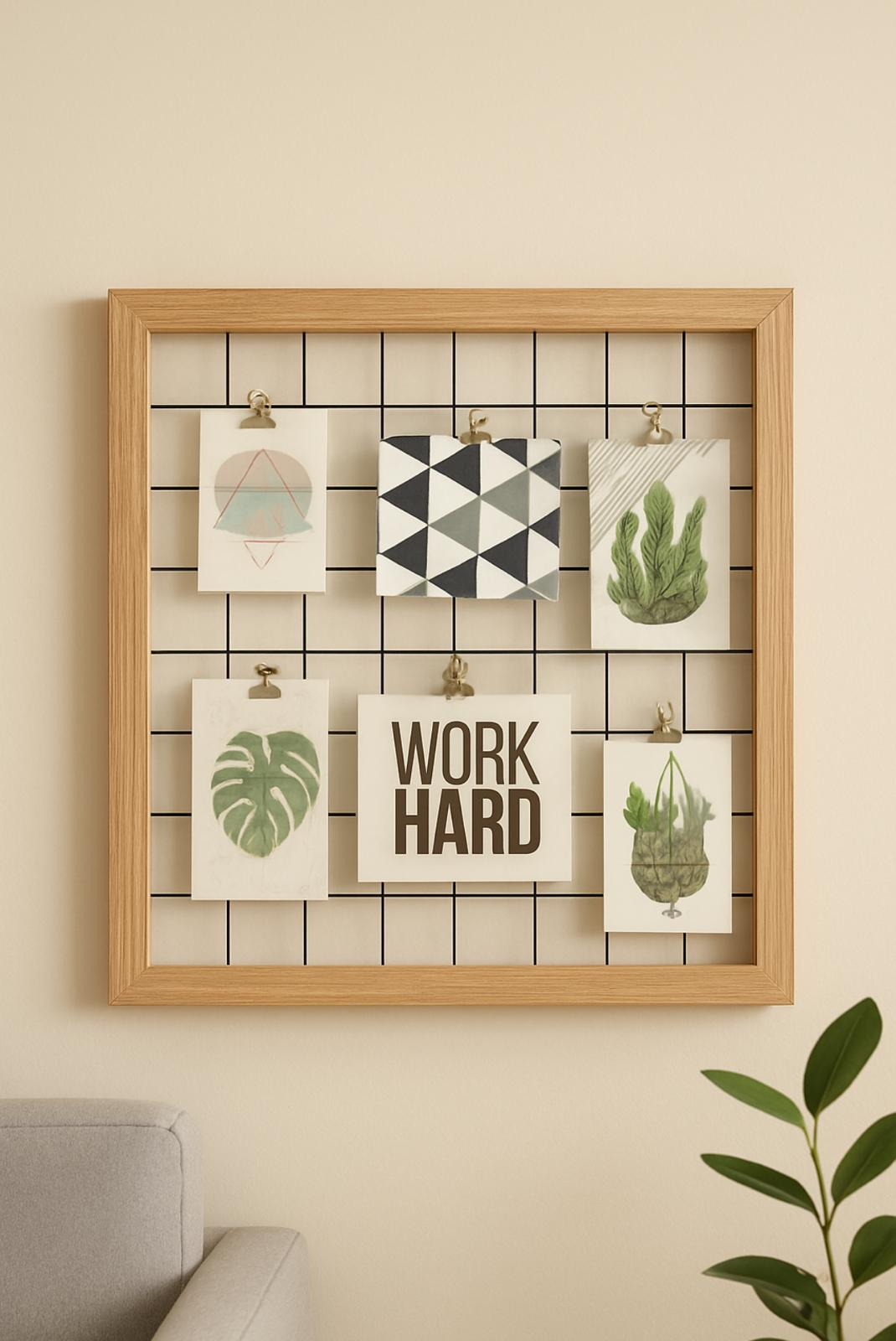 Dekoratif Ahşap Duvar Panosu | ByLamp