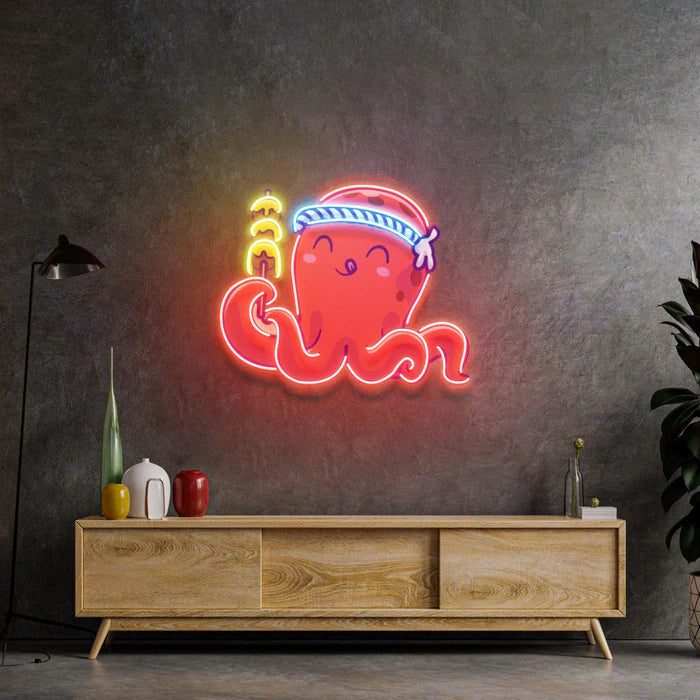 Ahtapot Neon Lamba | ByLamp