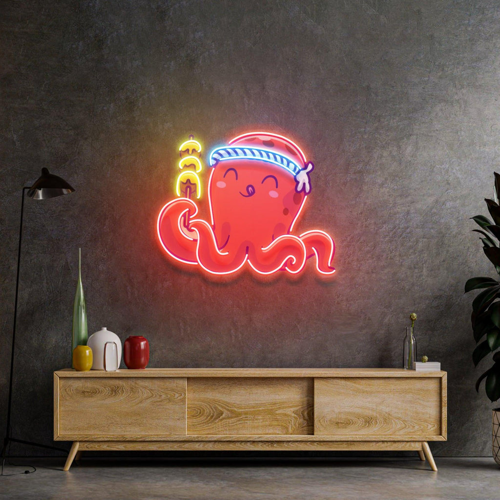 Ahtapot Neon Lamba | ByLamp