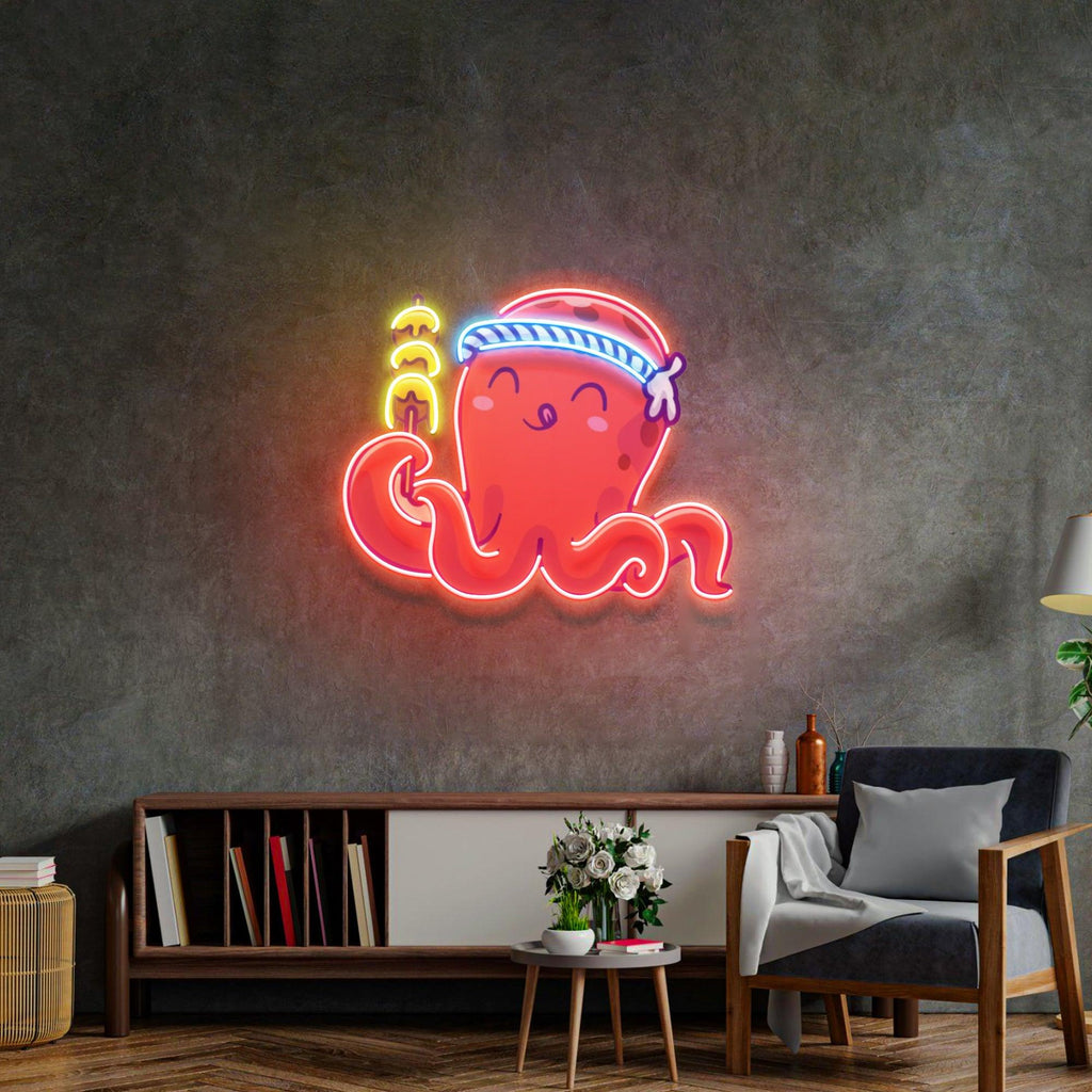 Ahtapot Neon Lamba | ByLamp