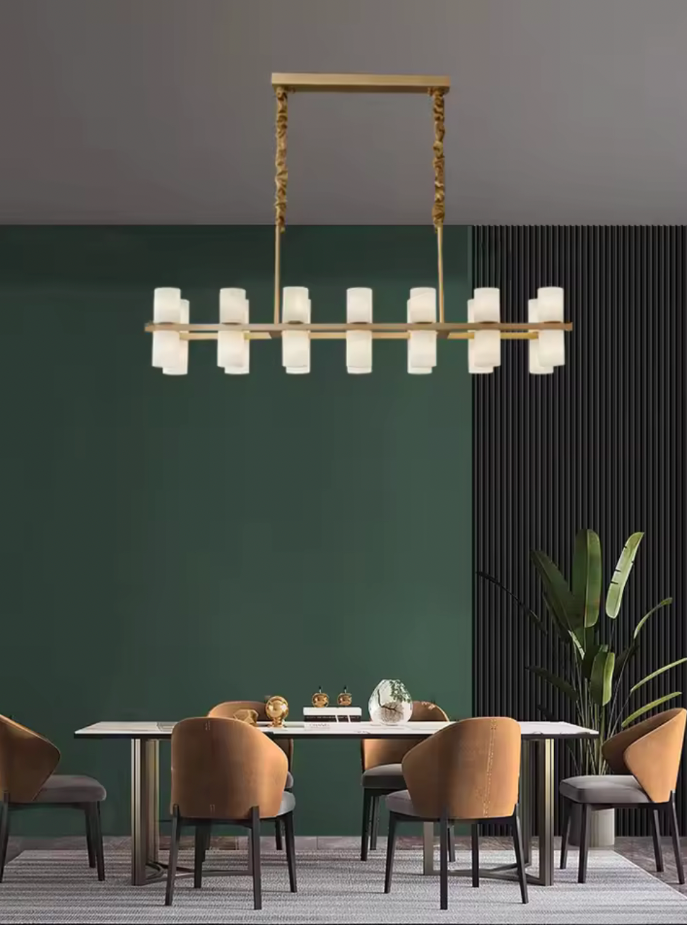 Monaco Alabaster Lineer Avize