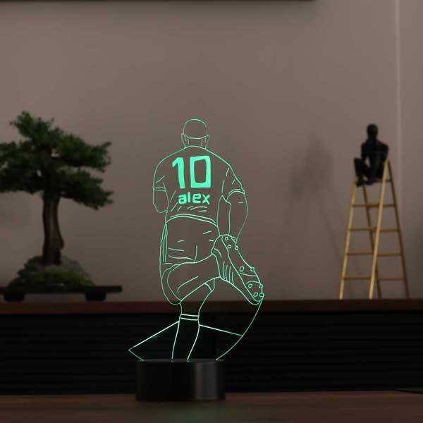 3-D Professor Alex LED Lamp