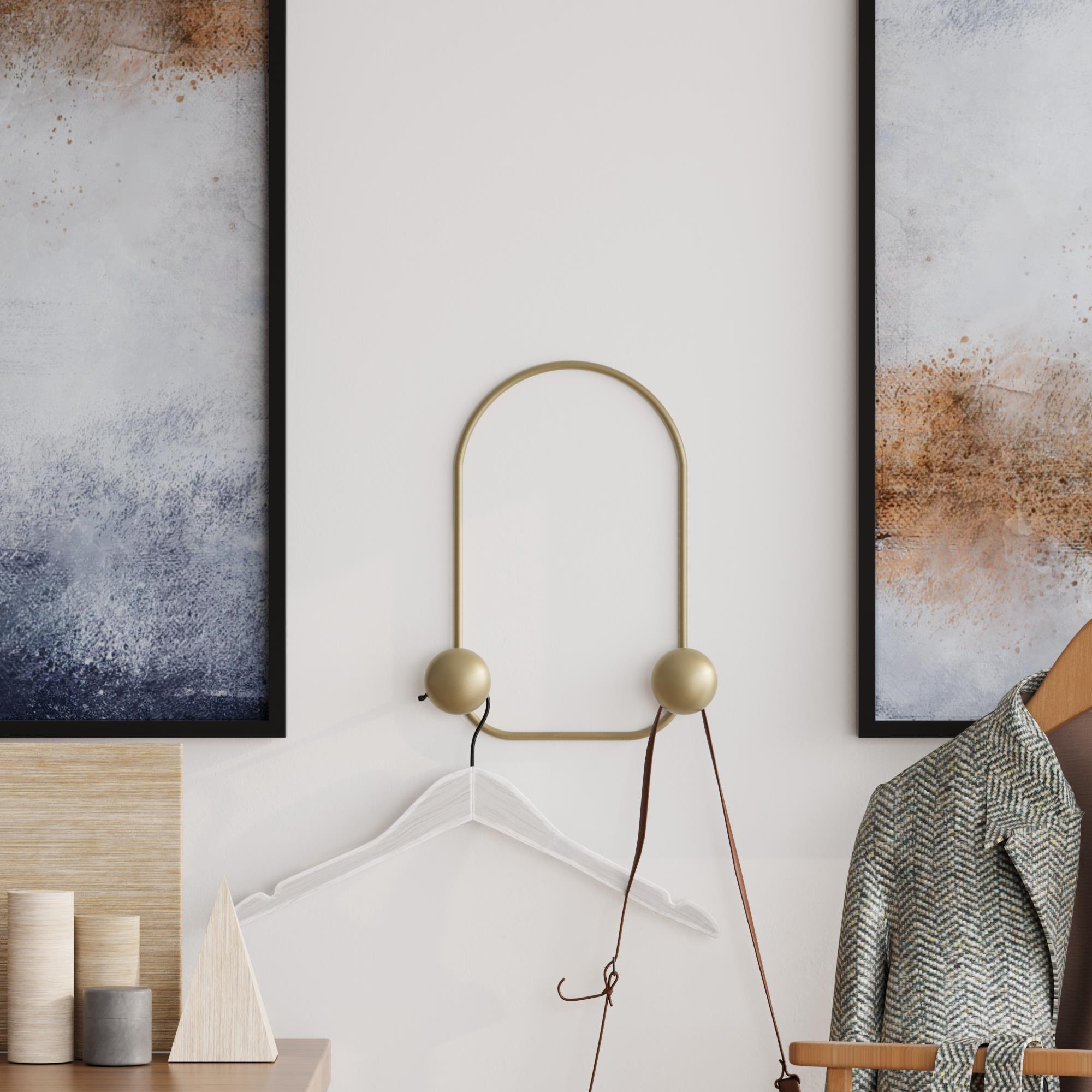 AMT-009-A Dekoratif Metal Askılık | ByLamp