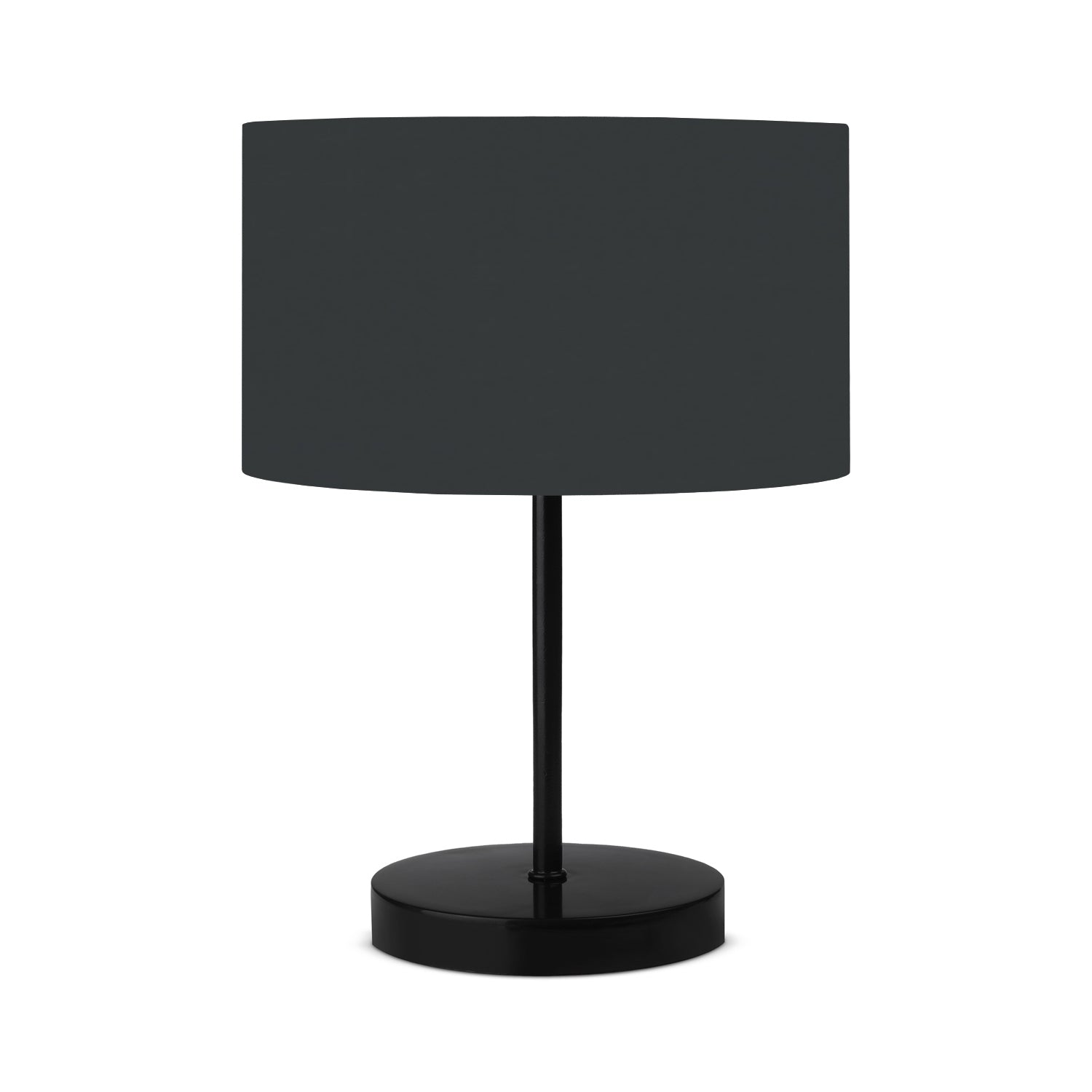 Metal Body Lampshade Table Lamp with Anthracite Head | ByLamp