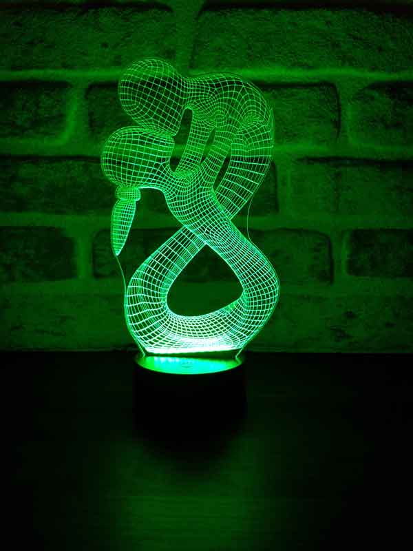 3D Lovers Lamp