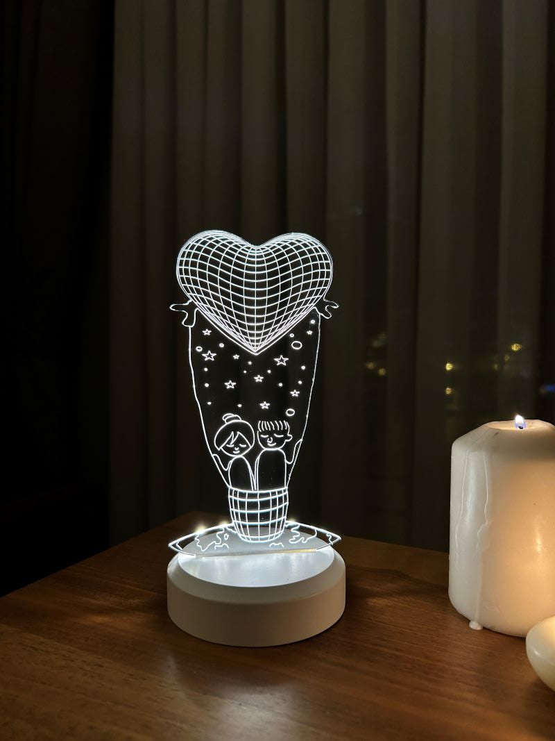 3D Love Bubble Gift Table Lamp