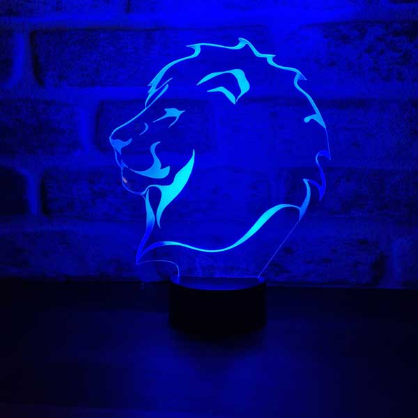3D Löwe Geschenk Nachtlicht