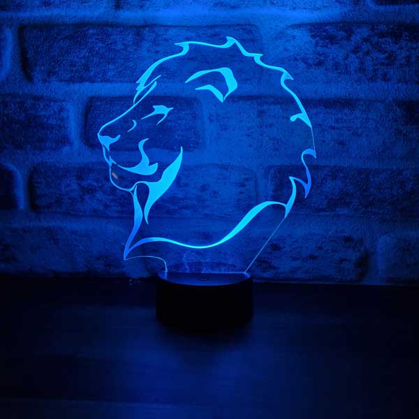 3D Lion Gift Night Light