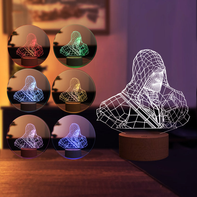 3D Assasins Creed Gift Table Lamp