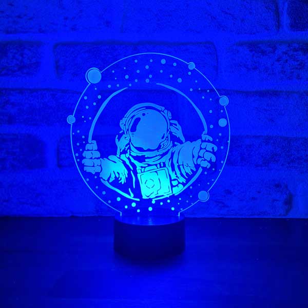 Astronaut Fenster LED Tischlampe