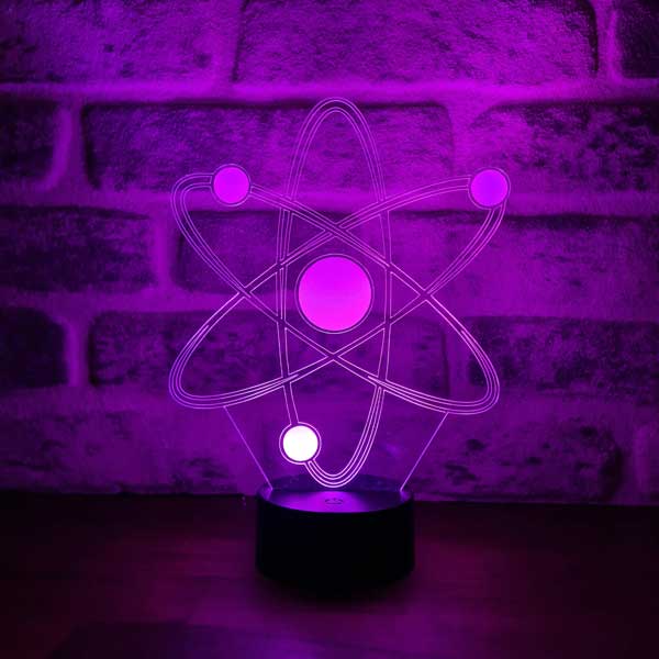 Atom-LED-Tischlampe