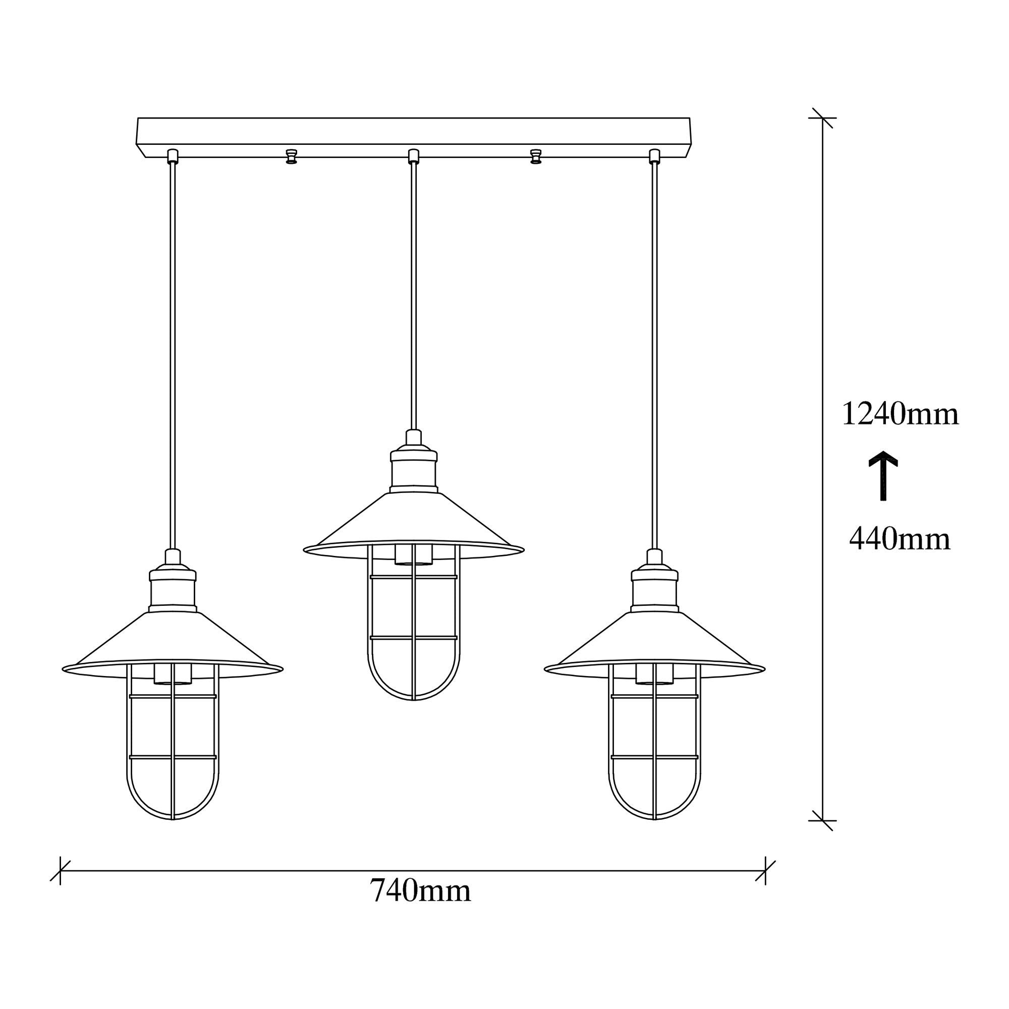 Ayazma MR 301 Tel Sarkıt Aydınlatma | ByLamp