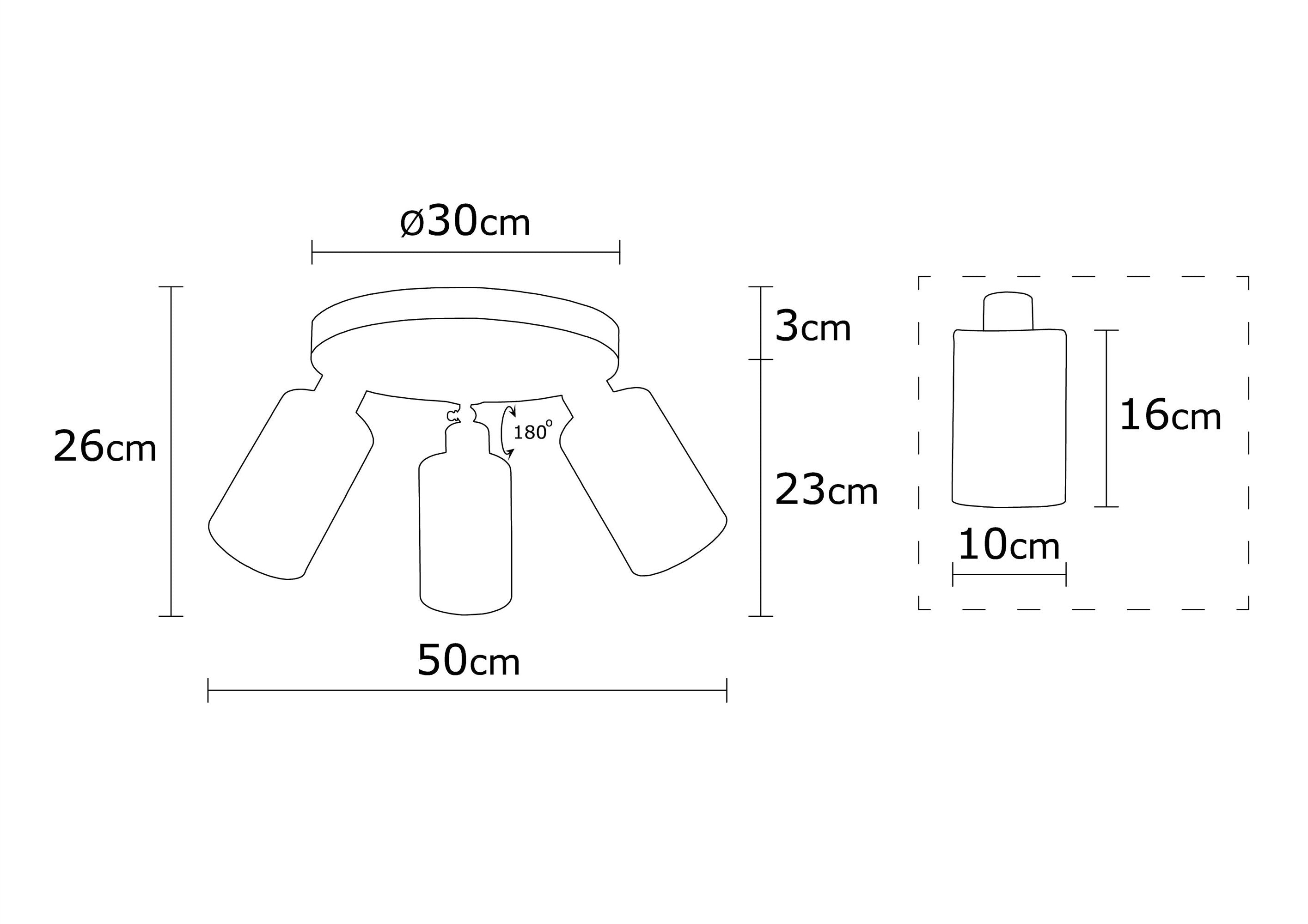 Balcova N 342 Cam Plafonyer Aydınlatma | ByLamp