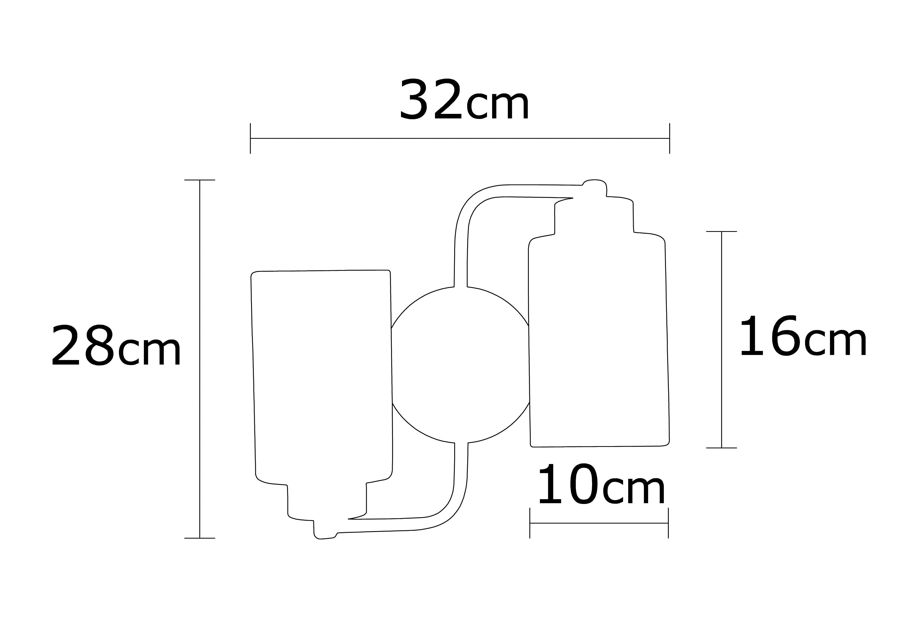 Balcova N 345 Cam Aplik | ByLamp