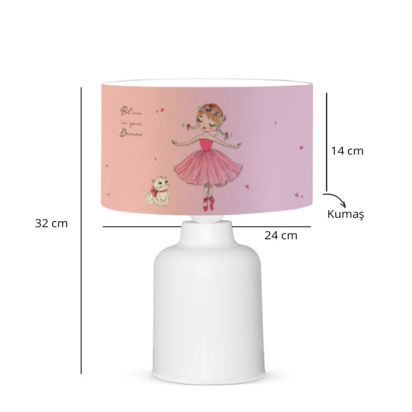 Unicorn Kids Room Lampshade Lamp | ByLamp