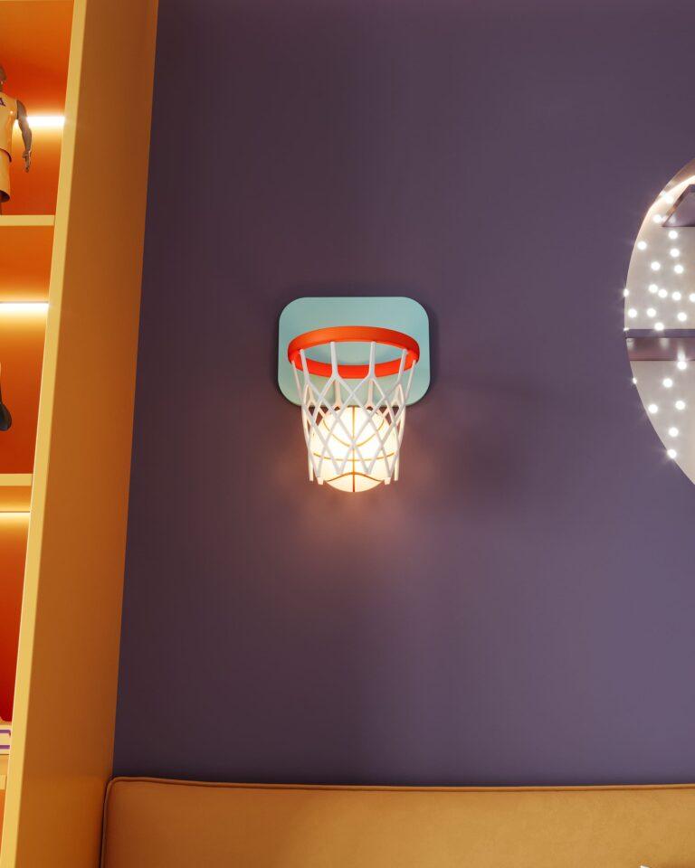 Dekoratif Basketbol Pota Aplik Aydınlatma | ByLamp
