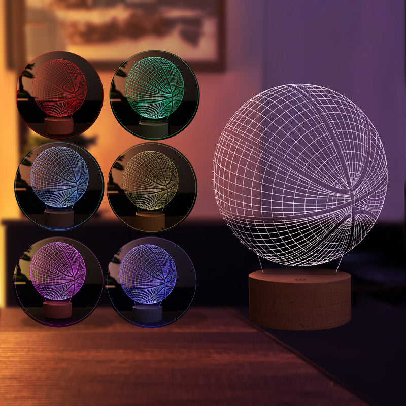 3D Basketball Led Table Lamp